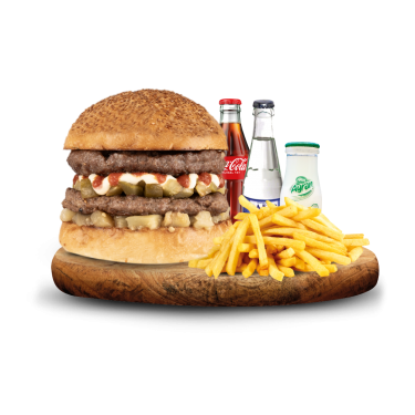 Double Badılcanlı Burger Menü